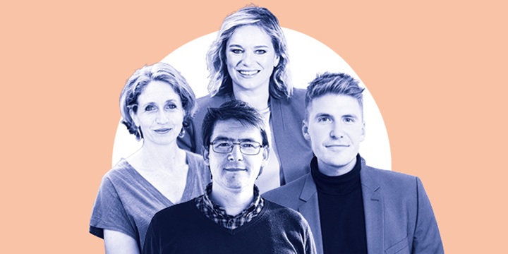 Veranstaltung: Menschenrechte in der öffentlichen Debattel; Copyright: Mark Pock, PULS 24_Moni Fellner, Thomas Dalby, privat